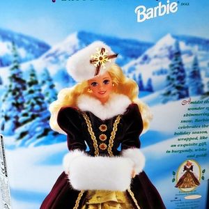 1996 Rare Vintage Happy Holidays Barbie